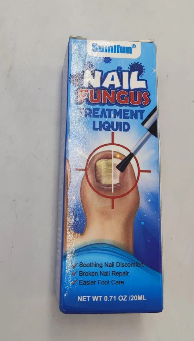 Sumifun Nail Fungus Treatment Liquid (20ml) – Antifungal Broken & Discolored Nail Repair Solution