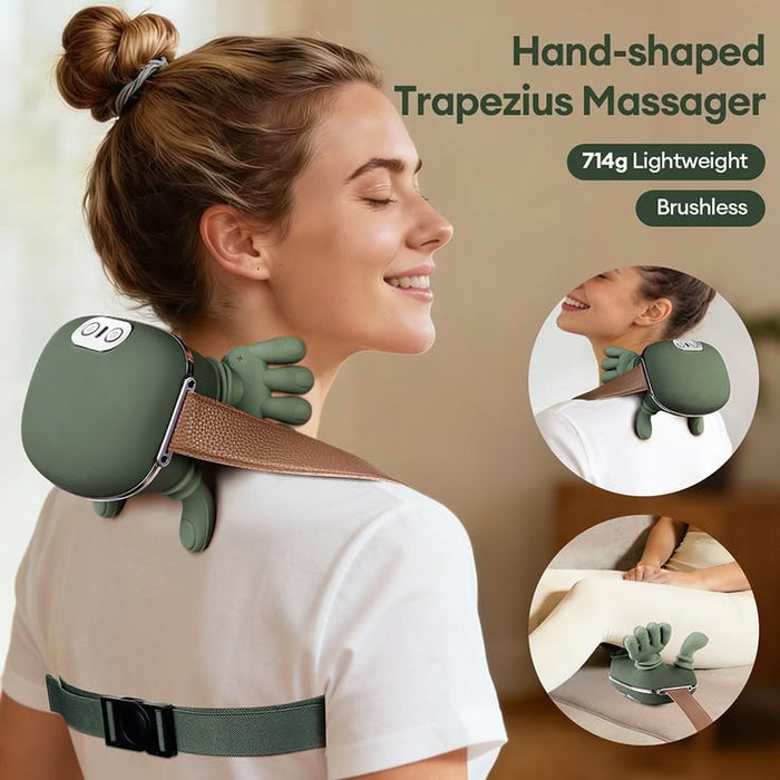 Shoulder & Neck Massager – Portable Kneading Massager for Neck, Shoulder & Back