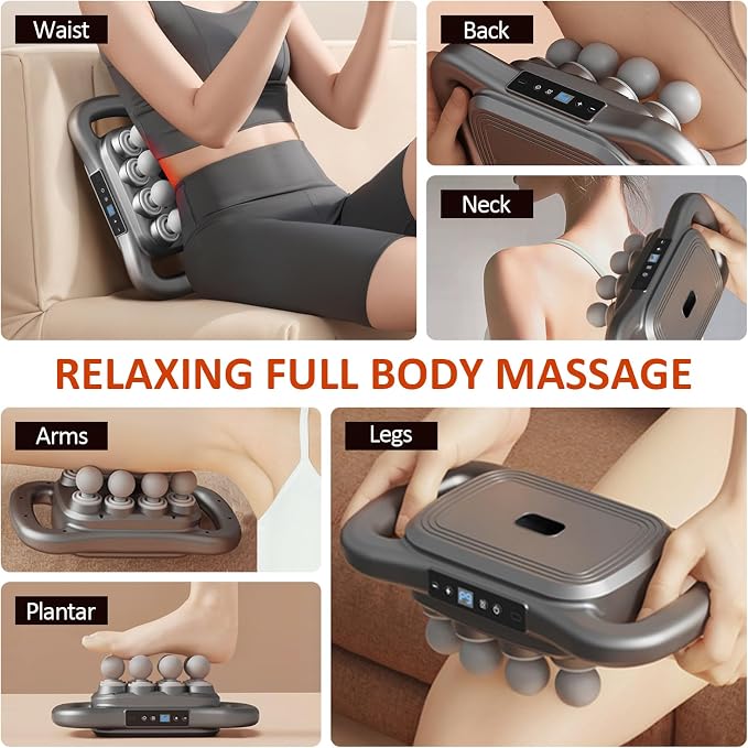 8D Massage Gun WNK-569 – Multi-Mode Percussion Massager for Deep Muscle Relief