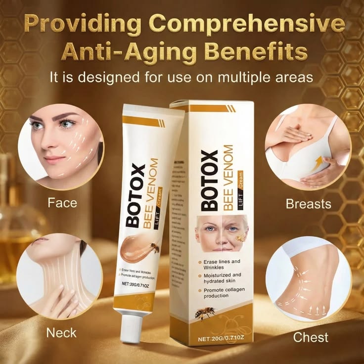 OUHOE Botox Bee Venom Wrinkle Cream (20g) – Anti-Aging & Skin Firming Face Cream