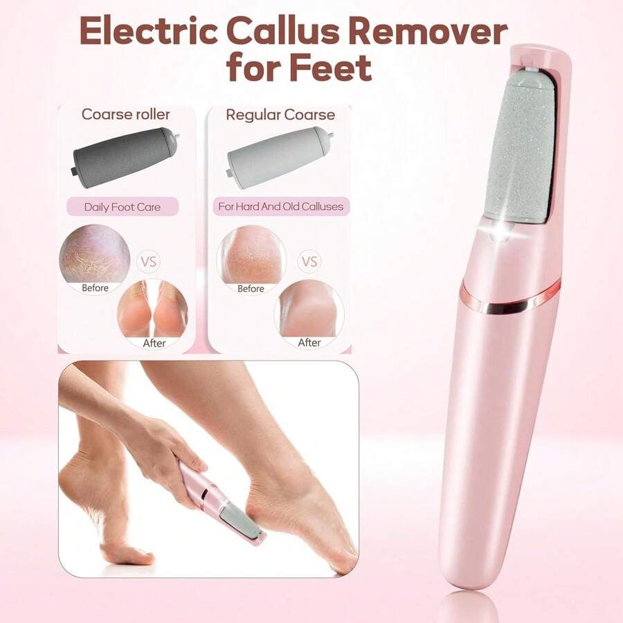Electric Callus Remover for Feet – Portable Hard Skin & Dead Skin Remover Pedicure Tool