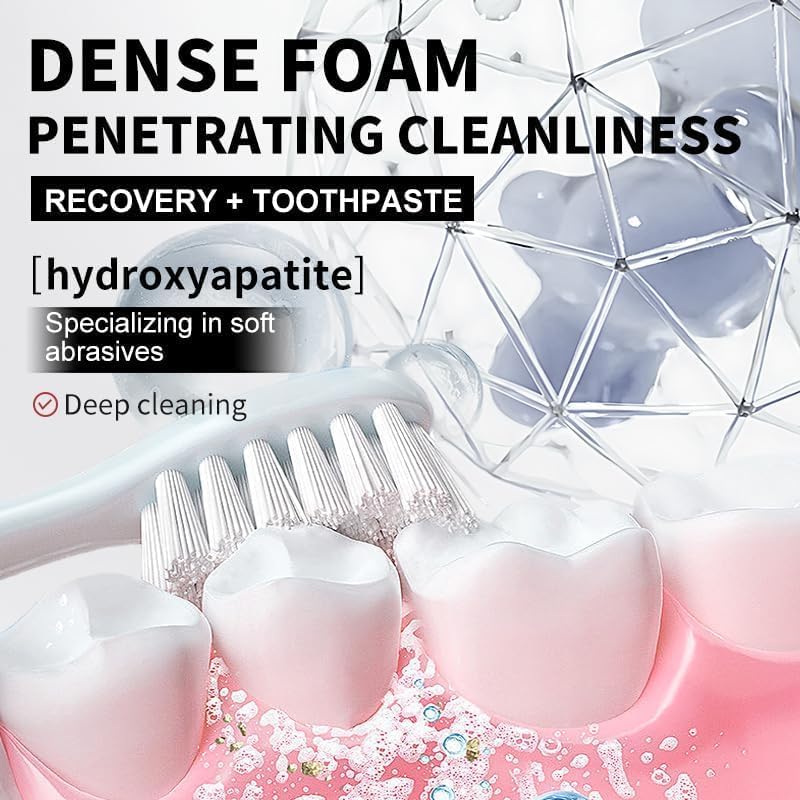 7.5% nHAP Nano-Hydroxyapatite Toothpaste (250g) – Fluoride-Free Enamel Repair & Sensitivity Relief