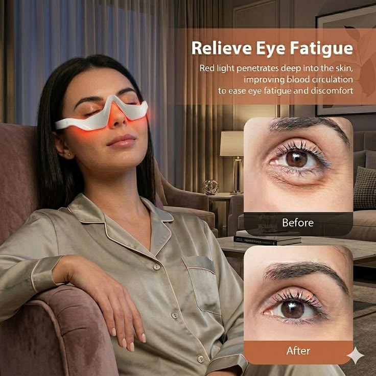Eye Massager – Portable Eye Relief & Relaxation Device for Home Use
