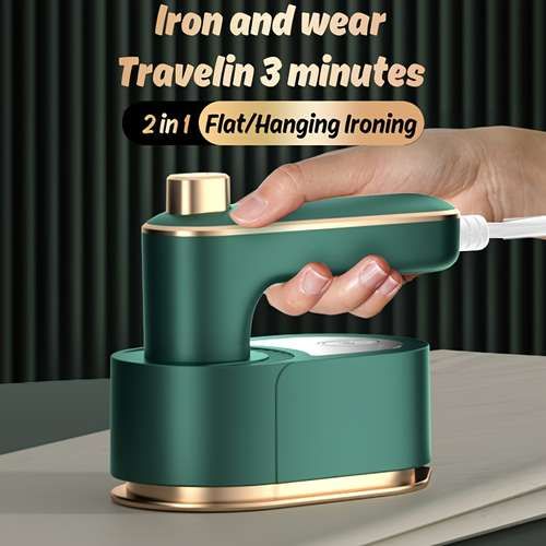 Mini Electric Iron – Compact Portable Clothes Iron for Home & Travel