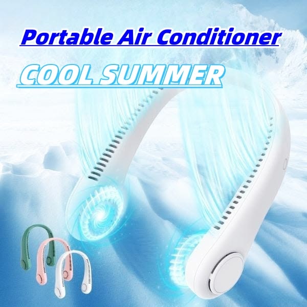 Rechargeable Portable Neck Fan, Hands-free Cooling