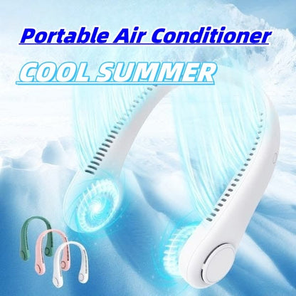 Rechargeable Portable Neck Fan, Hands-free Cooling