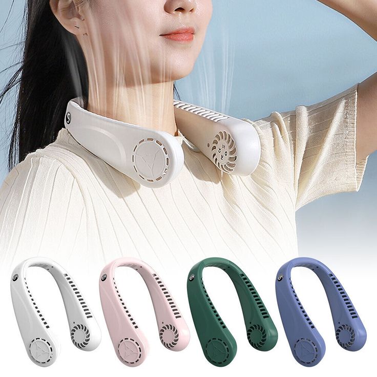 Rechargeable Portable Neck Fan, Hands-free Cooling