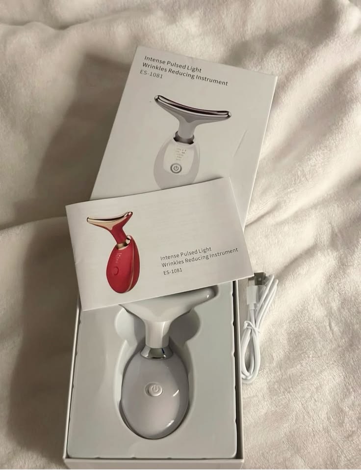 7-in-1 LED Face Massager - 7 Color Light Therapy Modes